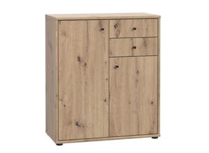 5904767826468 - Kommode Sideboard Highboard Schuhe Stauraum Ordner Büro ca 74 x 85 x 35 cm Ar