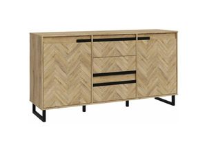 5904767834180 - Kommode solletico Sideboard passend zur Anbauwand ca 156 x 83 x 42 cm Bartex 