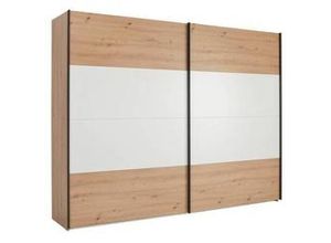 5904767844967 - Schwebetürenschrank Cismon Weiß Eiche ca 270x211x61cm