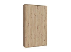 5904767846824 - Schuhschrank ALICE SPRINGS Garderobenschrank Artisan Eiche ca 110 x 192 x 35 cm