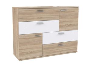 5904767996512 - - Kommode Beistellkommode Schubladenkommode Stauraum Sideboard ca 125 cm skive 