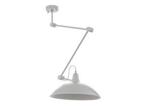 5904798637187 - Deckenlampe 808 verstellbar 1-flammig weiß