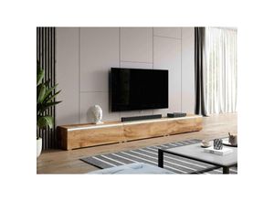 5904905000088 - TV-Kommode Bargo B300 x H34 x T32 cm (3x100cm) ohne LED-Beleuchtung wotan 2 - Furnix