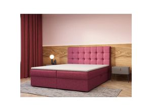5904948100059 - Kontinentalbett Boxspringbett Bett mit bettkasten Bonell-Matratze und Topper Doppelbett - Boxspringbett 05 - 140x200 - Rosa - Hugo 15 5904948100059 - Kontinentalbett Boxspringbett Bett mit bettkasten Bonell-Matratze und Topper Doppelbett - Boxspringbett 05 - 140x200 - Rosa - Hugo 15