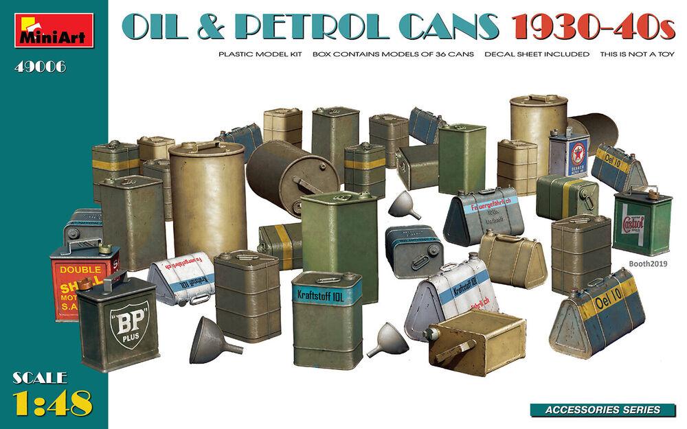 5905090346487 - Oil & Petrol Cans 1930-40s