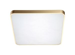 5905316606210 - Zumaline Lighting - Zumaline sierra Quadratisches integriertes LED-Panel Gold