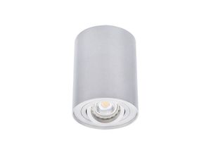 5905339225504 - - Decken Lampe Zylinder Form silber GU10 Sockel Esszimmer Küchen Beleuchtung 1-flg 22550 5905339225504 - - Decken Lampe Zylinder Form silber GU10 Sockel Esszimmer Küchen Beleuchtung 1-flg 22550