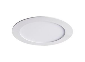 5905339289346 - Led Einbauleuchte Rounda in Weiß 18W 1260lm IP44 208mm - white - Kanlux