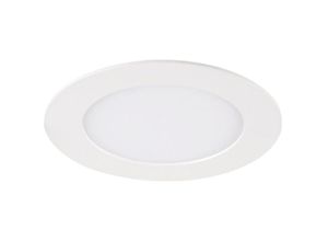 5905339289377 - Led Einbauleuchte Rounda in Weiß 6W 330lm IP44 106mm 4000K - white - Kanlux