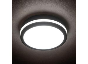 5905339329486 - Led Deckenleuchte Beno in Graphit 18W 1400lm IP54 mit - grey - Kanlux