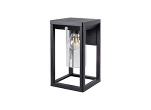 5905339349828 - Wandleuchte Vimo in Schwarz E27 IP44 mit Bewegungsmelder - black - Kanlux