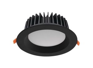 5905339356734 - Led Einbauspot Tiberi in Schwarz 30W 2850lm IP44 - black - Kanlux