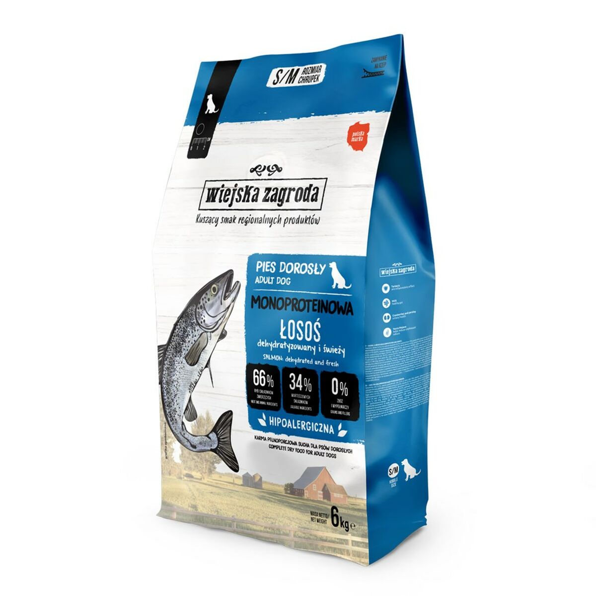 5905342296041 - Futter Monoprotein Salmon Lachsfarben 6 Kg