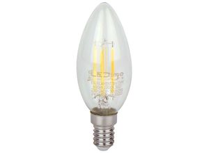 5905378202306 - Lite LED-Glühbirne E14 5W 2700K 600lm 220-240V filament C35 candle dimmbar - Led Line