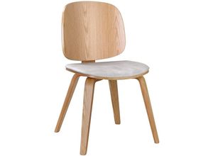 5905386004091 - Selsey - Holzstuhl Aluptor beige Samt   Sperrholz