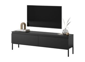 5905386066662 - Selsey - Bemmi - TV-Schrank Lowboard Schwarz 150 cm