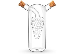 5905454260589 - Wilmax 2in1 Glas Essig-Öl-Flasche 2-teiliges Ölspender Set 250 ml 50 ml 5905454260589 - Wilmax 2in1 Glas Essig-Öl-Flasche 2-teiliges Ölspender Set 250 ml 50 ml