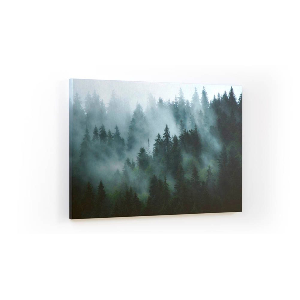 5905481601942 - Magnettafel CANVASboards Wald im Nebel 900 x 600 cm 5905481601942 ALLboards