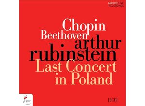 5905683648011 - Artur Rubinstein Last Concert in Poland - Rubinstein Czyz Lodz Philharmonic Orchestra (CD)