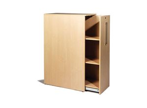 5905745101348 - Hoch-Auszugschrank Seattle HxBxT 1250 x 400 x 800 mm rechts Birke