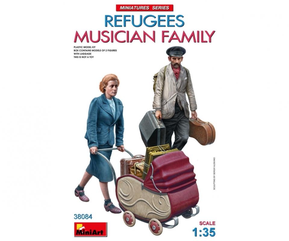 5905937497396 - Reisende Musikerfamilie - Figurenset (2)