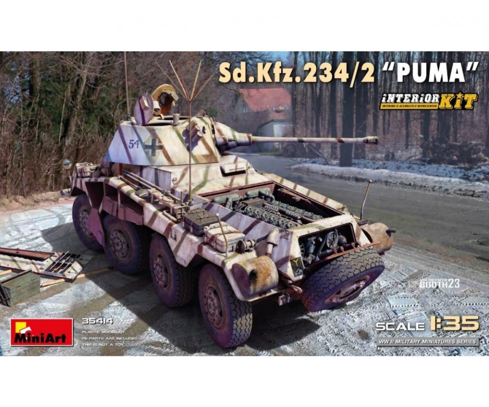 5905937497686 - SdKfz234 2 Puma - Interior Kit