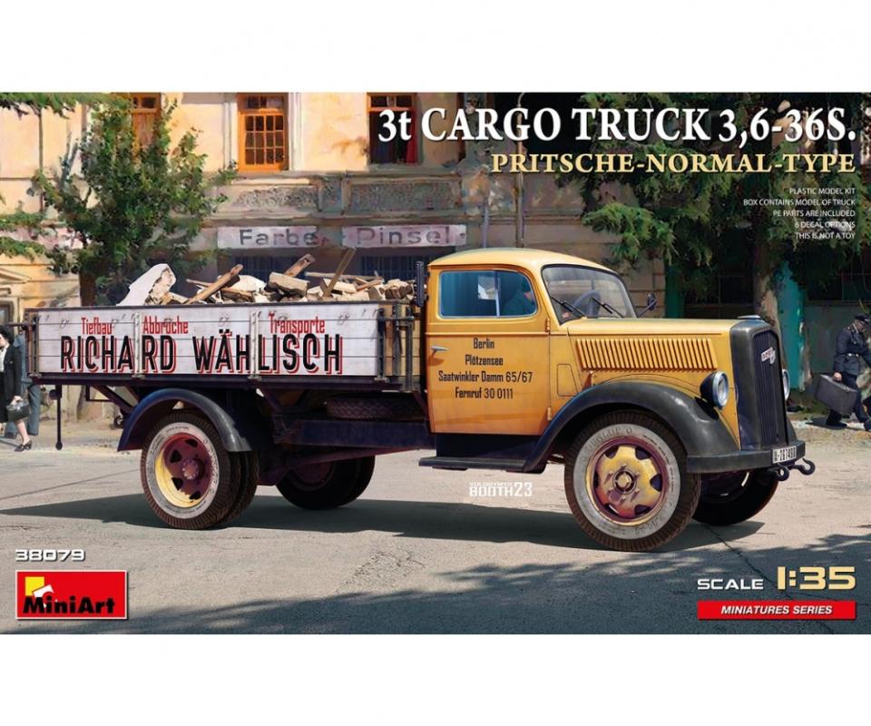 5905937497730 - 3t Cargo Truck  36-36S Pritschenwagen