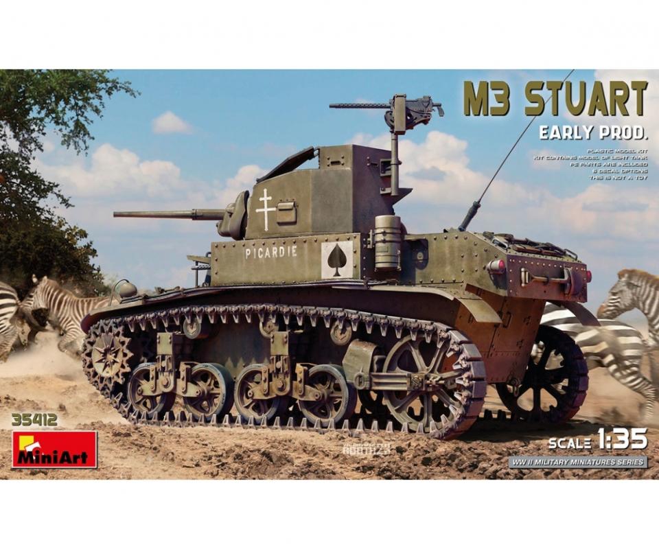 5905937497877 - M3 Stuart Frühe Produktion