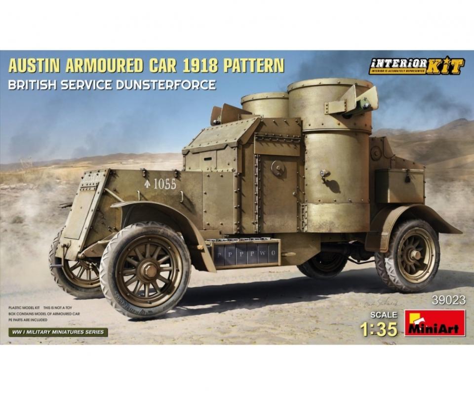 5905937497938 - Panzerspähwagen 1918 Dunsterforce - Interior Kit