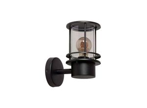 5905999630588 - Außenwandleuchte Schwarz Classic IP44 Abruzzo Lorenzo E27 21cm 5905999630588 - Außenwandleuchte Schwarz Classic IP44 Abruzzo Lorenzo E27 21cm