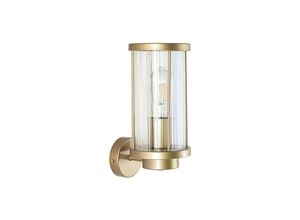 5905999630601 - Außenwandleuchte Gold aus Glas IP44 Abruzzo Ivo E27 30cm