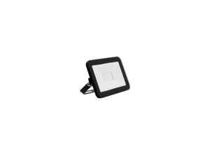 5905999632650 - LED-Fluter 10W 6000K 120lm W IP65 Slim Glas Schwarz Radikal FloodSlim 1000 lm