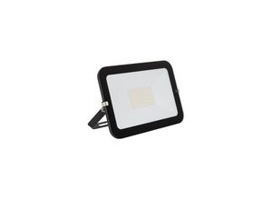 5905999632728 - LED-Fluter 50W 3000K 120lm W IP65 Slim Glas Schwarz Radikal FloodSlim 5000 lm