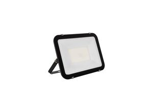 5905999632759 - LED-Fluter 100W 3000K 120lm W IP65 Slim Glas Schwarz Radikal FloodSlim 10000 lm