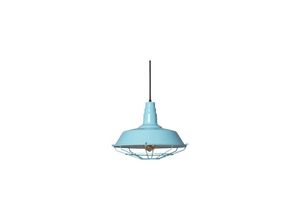 5905999634609 - Retro Loft Blue Pendelleuchte 36cm E27 Abruzzo Patrone