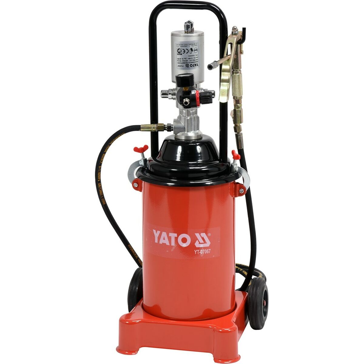 5906083026812 - Yato Druckluft Fettpresse 12L 6-8 Bar 085L min Ausgang 300-400Bar 5906083026812 - Yato Druckluft Fettpresse 12L 6-8 Bar 085L min Ausgang 300-400Bar