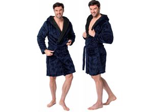 5906366005985 - REA - bademantel jordan navy black men l