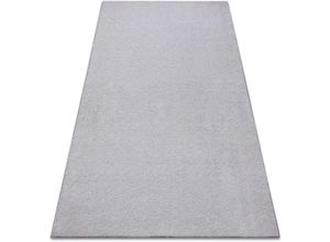 5906580121997 - Rugsx - Teppich Teppichboden velvet micro grau 90 eben glatt einfarbig grey 200x450 cm