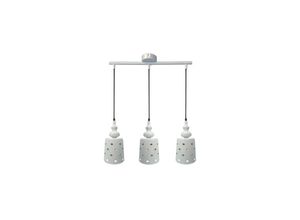 5906714851943 - Hamp Hängelampe 3x60w E27 Weiss