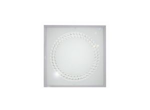 5906714860679 - Lux Deckenleuchte Plafon 29x29 16w Led 6500k Satin Grosser Ring