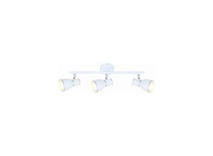 5906714863403 - Fido Deckenleuchtenstreifen 3x40w E14 Weiss + Chrom 5906714863403 - Fido Deckenleuchtenstreifen 3x40w E14 Weiss + Chrom