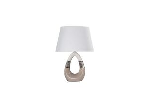 5906714879954 - Romano Bürolampe 1x60w E27 Beige Weiß