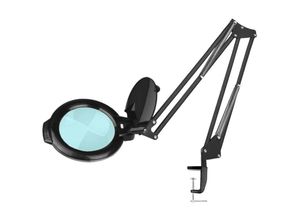 5906717408465 - Glow Moonlight 8013 6 schwarze LED-Lupenlampe für den Tisch