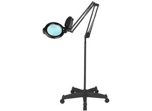 5906717409417 - Glow Moonlight 8013 6 schwarze LED-Lupenlampe mit Stativ