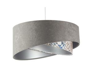 5906742000290 - 060-144 Hängeleuchte Galaxy grau beige silber 1 x E27 ø 50cm H105cm dimmbar - Bps Koncept