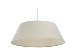 5906742022964 - 070-30-224 Hängeleuchte boho 1xE27 40W Stoff strukturiert auf PVC-Kunststoff beige weiß H94cm Ø5cm dimmbar - Bps Koncept