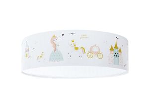 5906742026153 - F-530-30 Kinderzimmerlampe Deckenleuchte sweet dreams 2xE27 max40W pvc mit UV-Farbdruck weiß mehrfarbig H18cm Ø40cm dimmbar - Bps Koncept