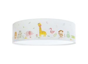 5906742026214 - F-580-30 Kinderzimmerlampe Deckenleuchte sweet dreams 2xE27 max40W pvc mit UV-Farbdruck weiß mehrfarbig H18cm Ø40cm dimmbar - Bps Koncept