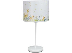 5906742026382 - 030-540-40 Kinderzimmerlampe Tischleuchte SWEET DREAMS 1xE27 max40W PVC mit UV-Farbdruck weiß mehrfarbig H44cm Ø225cm mit