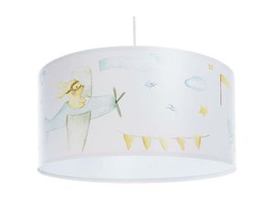 5906742026535 - Bps Koncept - 030m-650 Kinderzimmerlampe Hängeleuchte sweet dreams 1xE27 max40W pvc mit UV-Farbdruck weiß mehrfarbig H107cm Ø50cm dimmbar